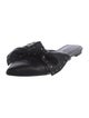 Rebecca Minkoff Leather Bow Accents Mules