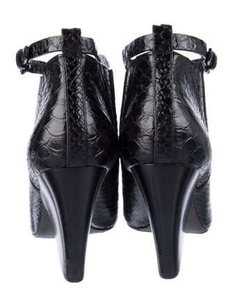 Rebecca Minkoff Embossed Leather Chelsea Boots