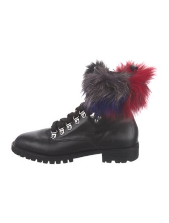 Rebecca Minkoff Leather Combat Boots