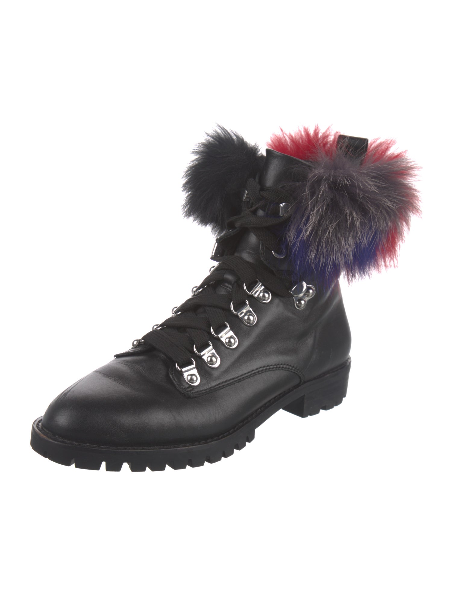 Rebecca Minkoff Leather Combat Boots