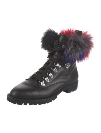 Rebecca Minkoff Leather Combat Boots