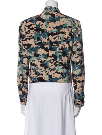 Rebecca Minkoff Silk Printed Blazer