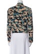 Rebecca Minkoff Silk Printed Blazer