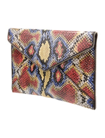 Rebecca Minkoff Embossed Leather Clutch