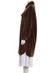 Rebecca Minkoff Wool Faux Fur Coat