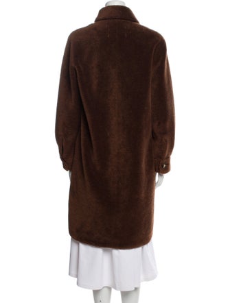 Rebecca Minkoff Wool Faux Fur Coat