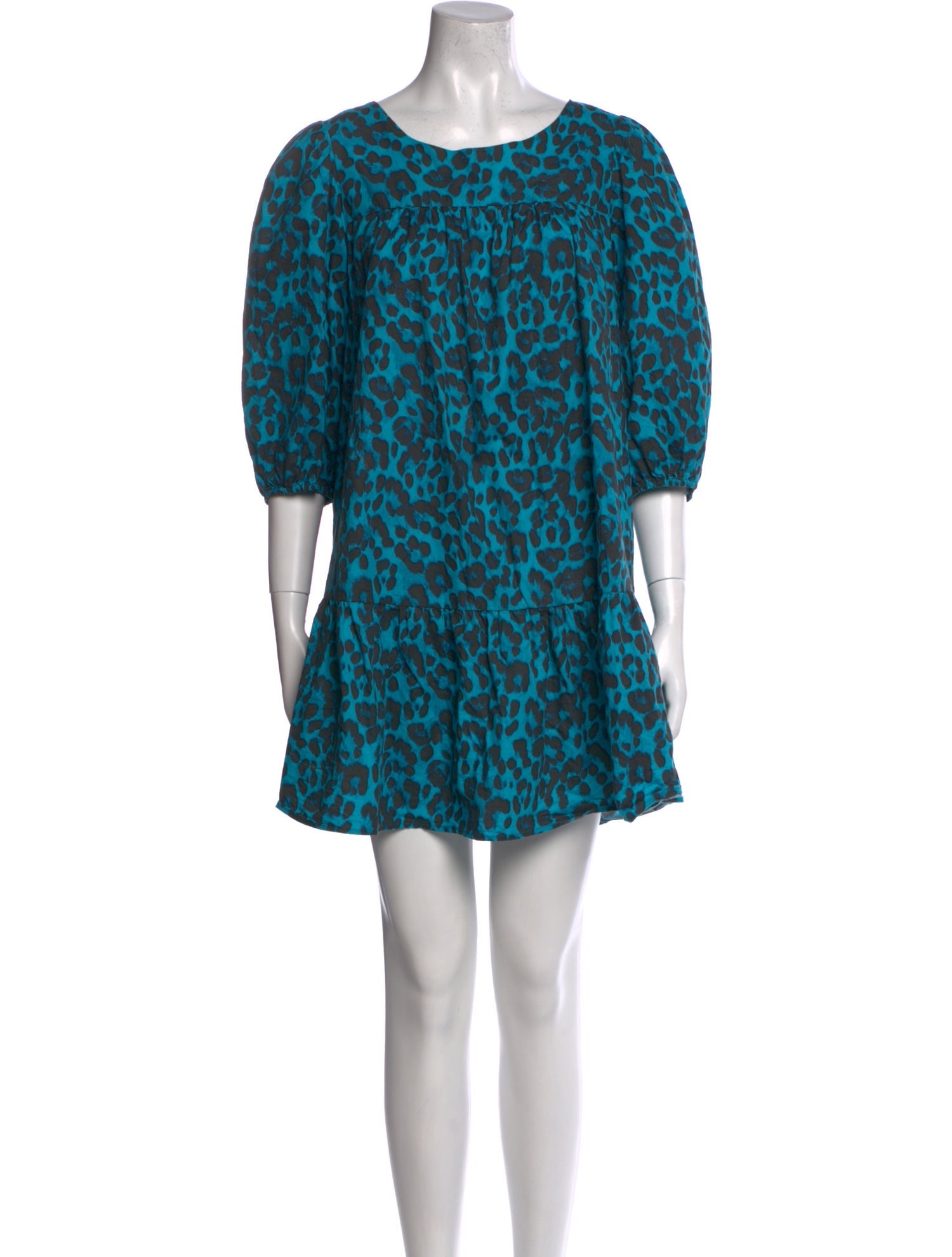 Rebecca Minkoff Animal Print Mini Dress