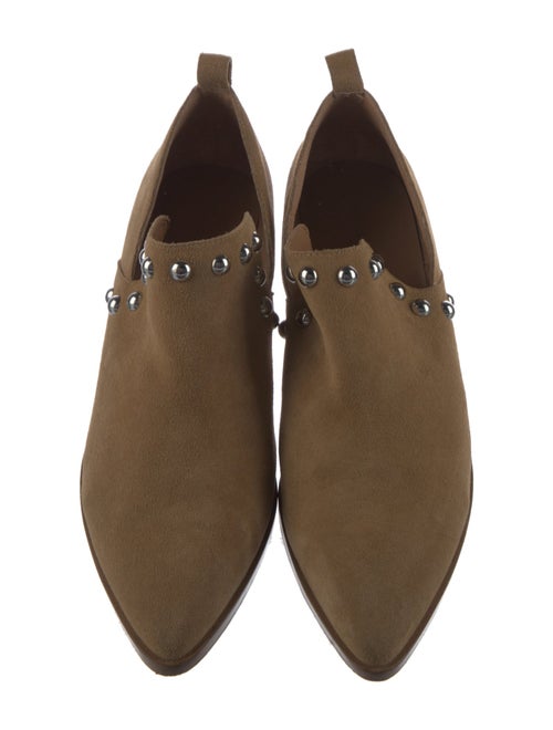 Rebecca Minkoff Suede Studded Accents Boots