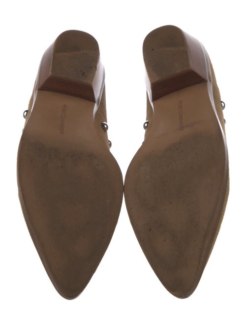 Rebecca Minkoff Suede Studded Accents Boots