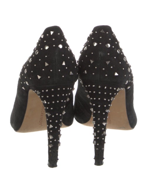 Rebecca Minkoff Suede Studded Accents Pumps