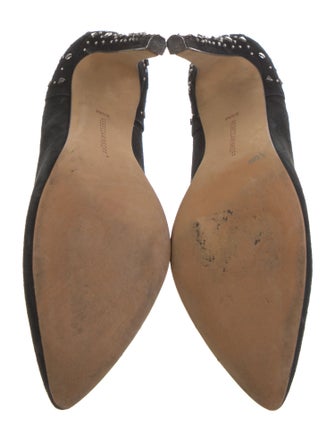 Rebecca Minkoff Suede Studded Accents Pumps