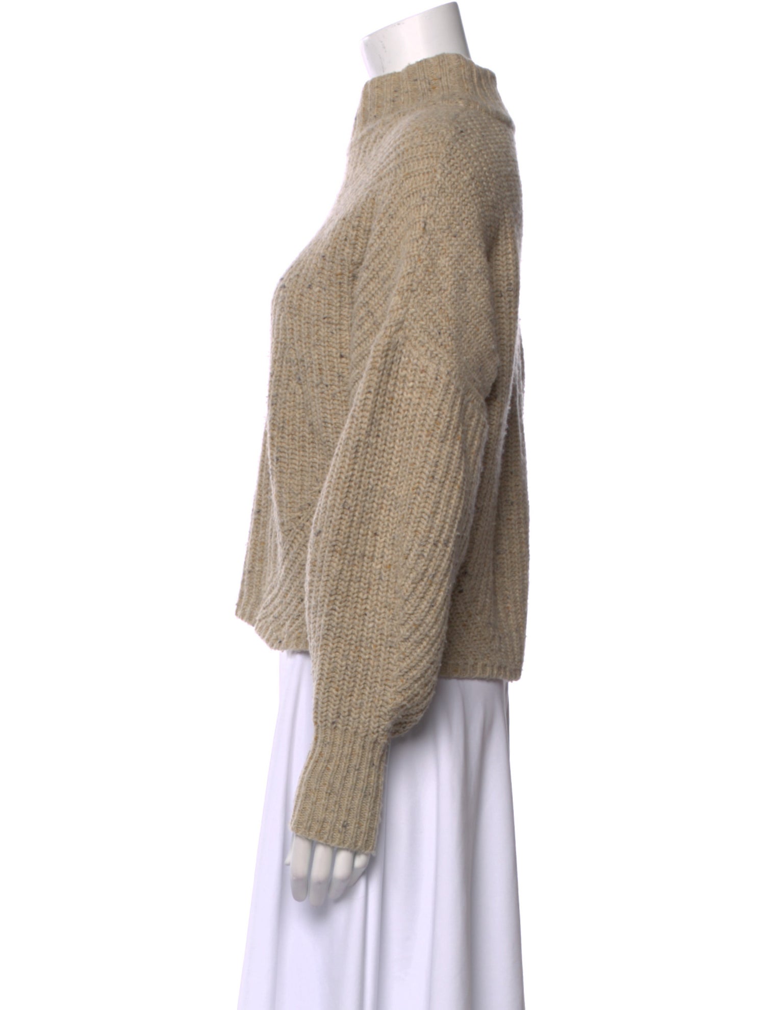 Rebecca Minkoff Merino Wool Mock Neck Sweater