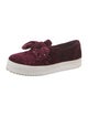 Rebecca Minkoff Velvet Bow Accents Sneakers