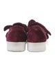 Rebecca Minkoff Velvet Bow Accents Sneakers