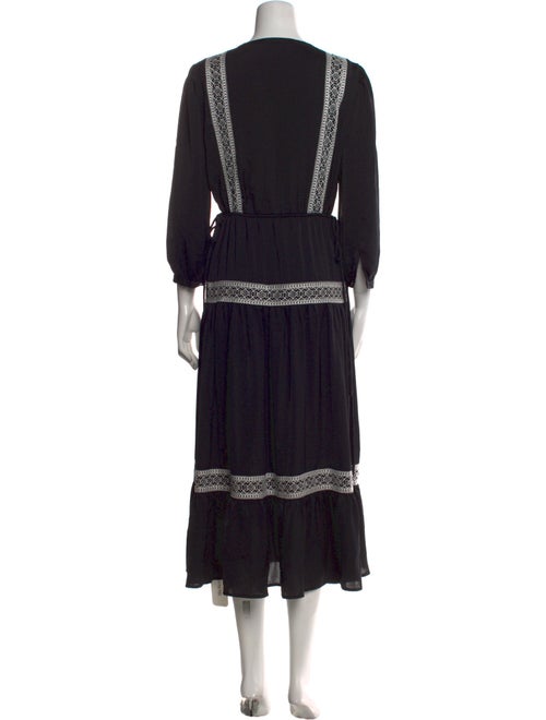 Rebecca Minkoff Crew Neck Long Dress