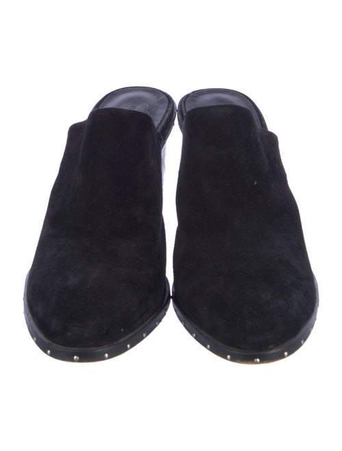 Rebecca Minkoff Suede Studded Accents Mules