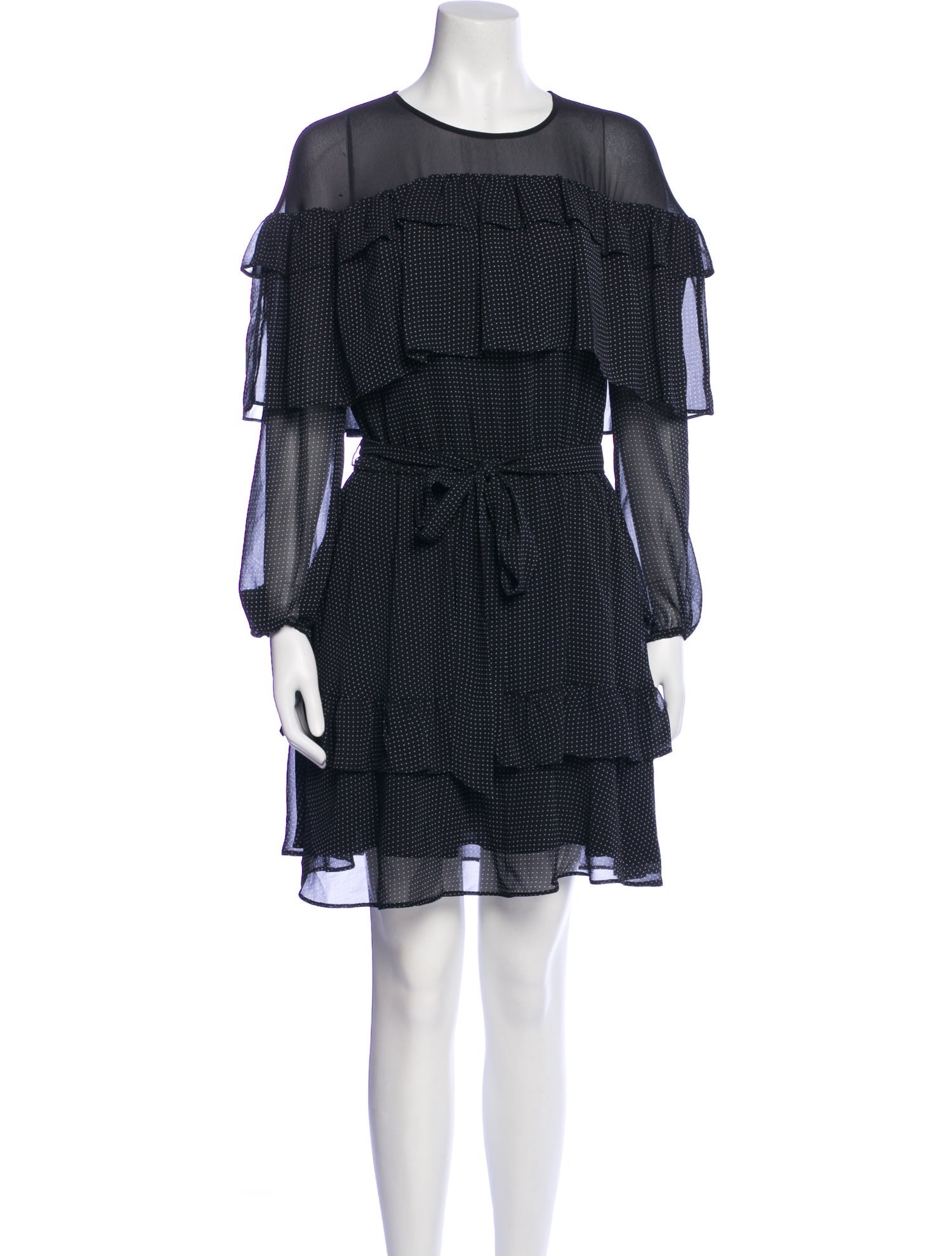 Rebecca Minkoff Polka Dot Print Mini Dress w/ Tags