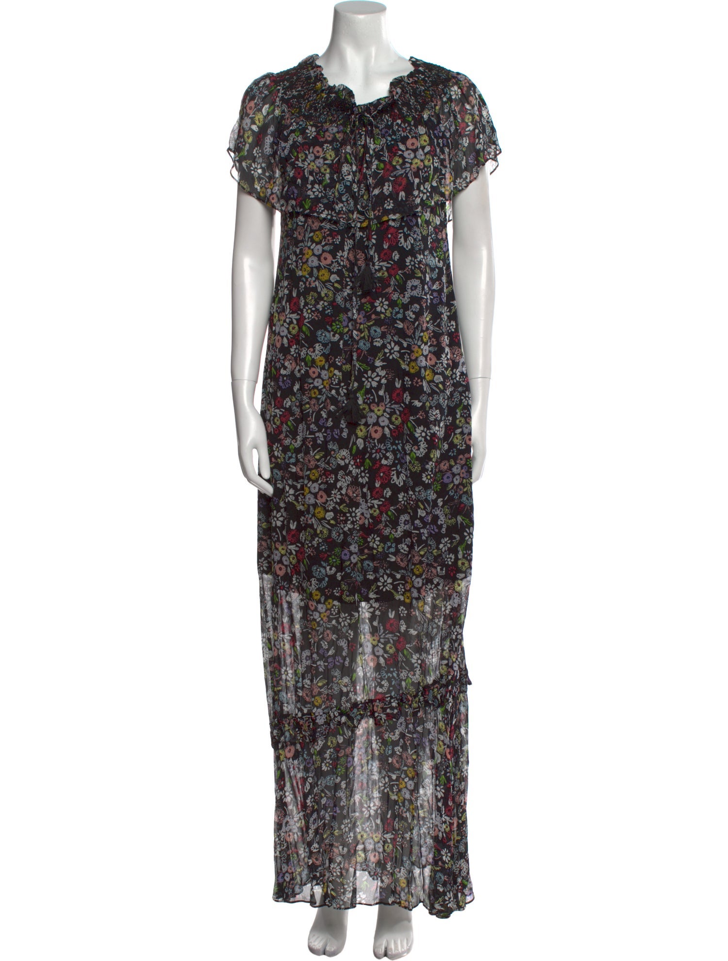 Rebecca Minkoff Floral Print Long Dress