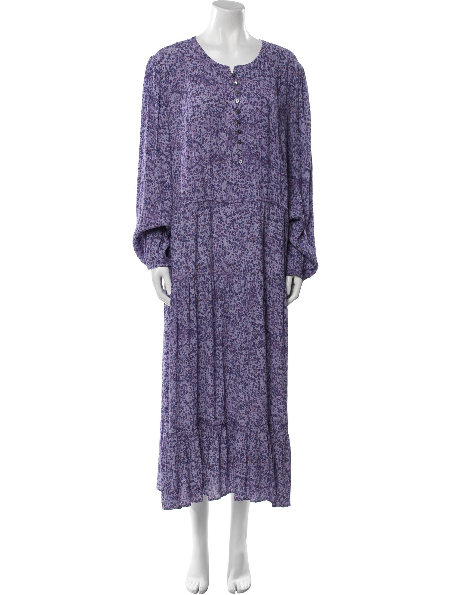 Rebecca Minkoff Floral Print Long Dress