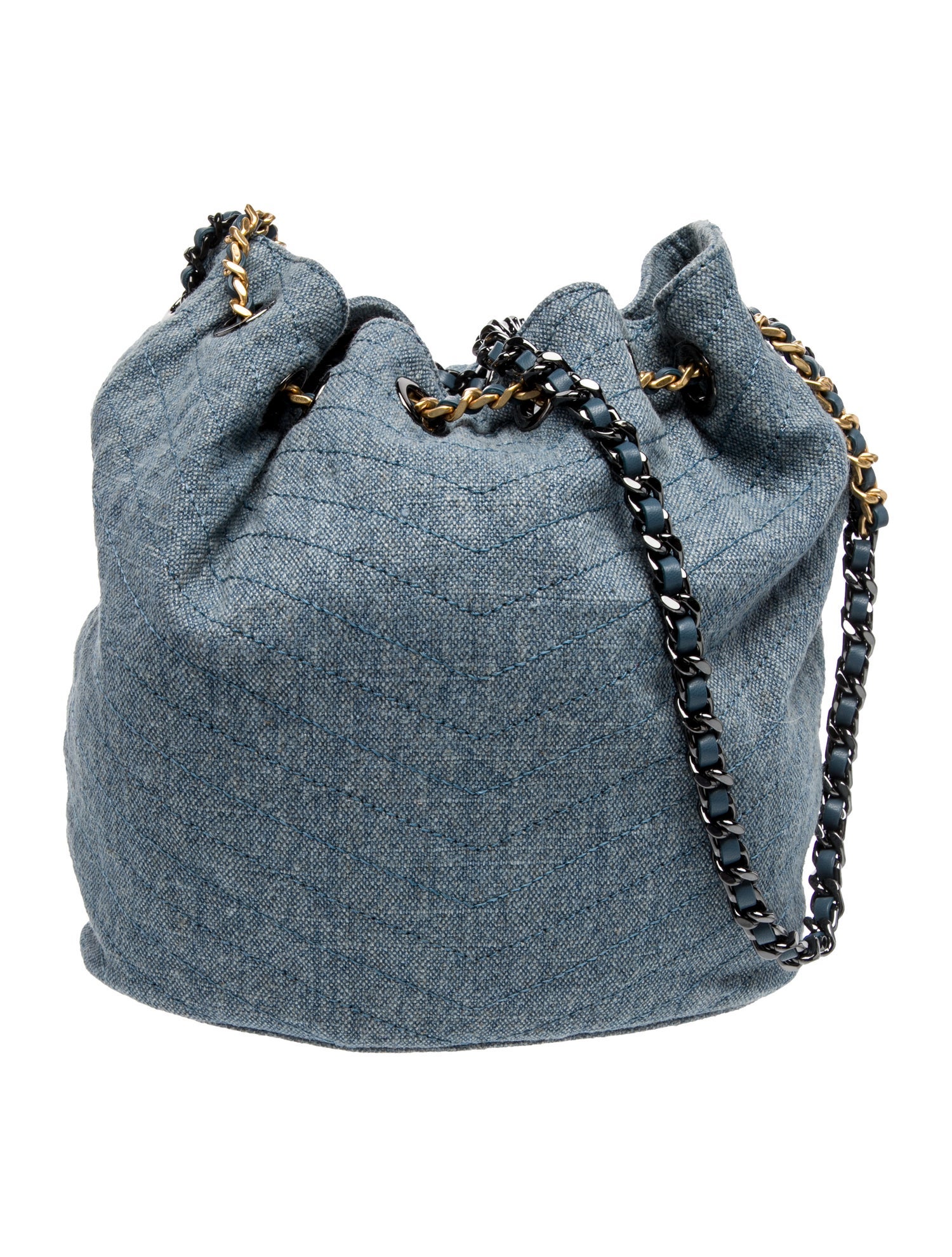 Rebecca Minkoff Denim Bucket Bag