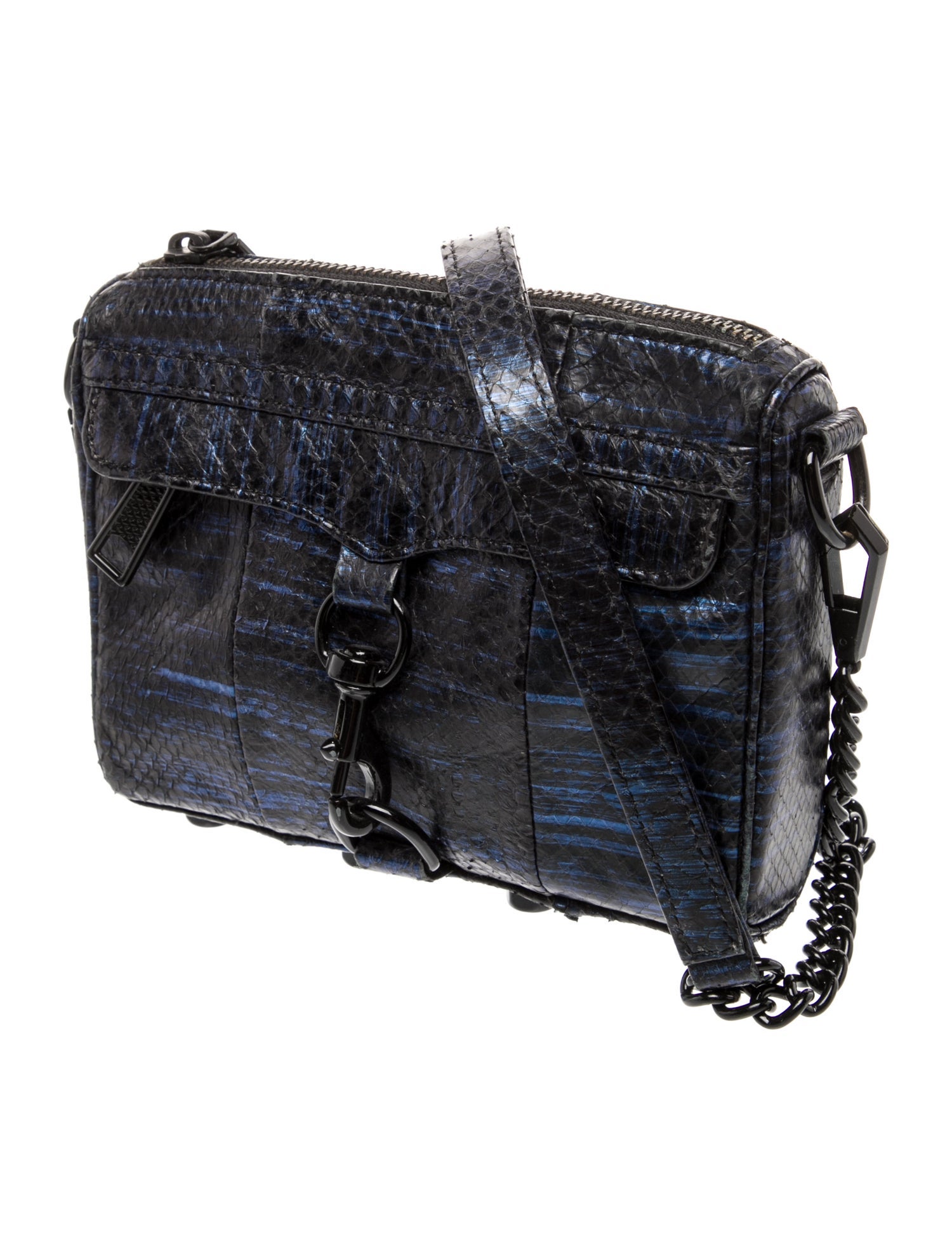 Rebecca Minkoff Snakeskin Messenger Bag