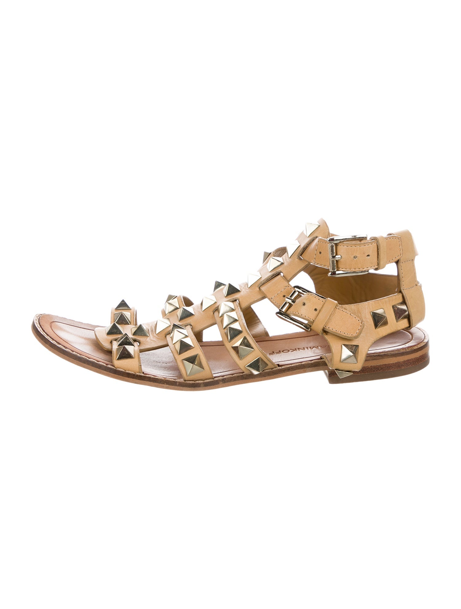 Rebecca Minkoff Leather Gladiator Sandals