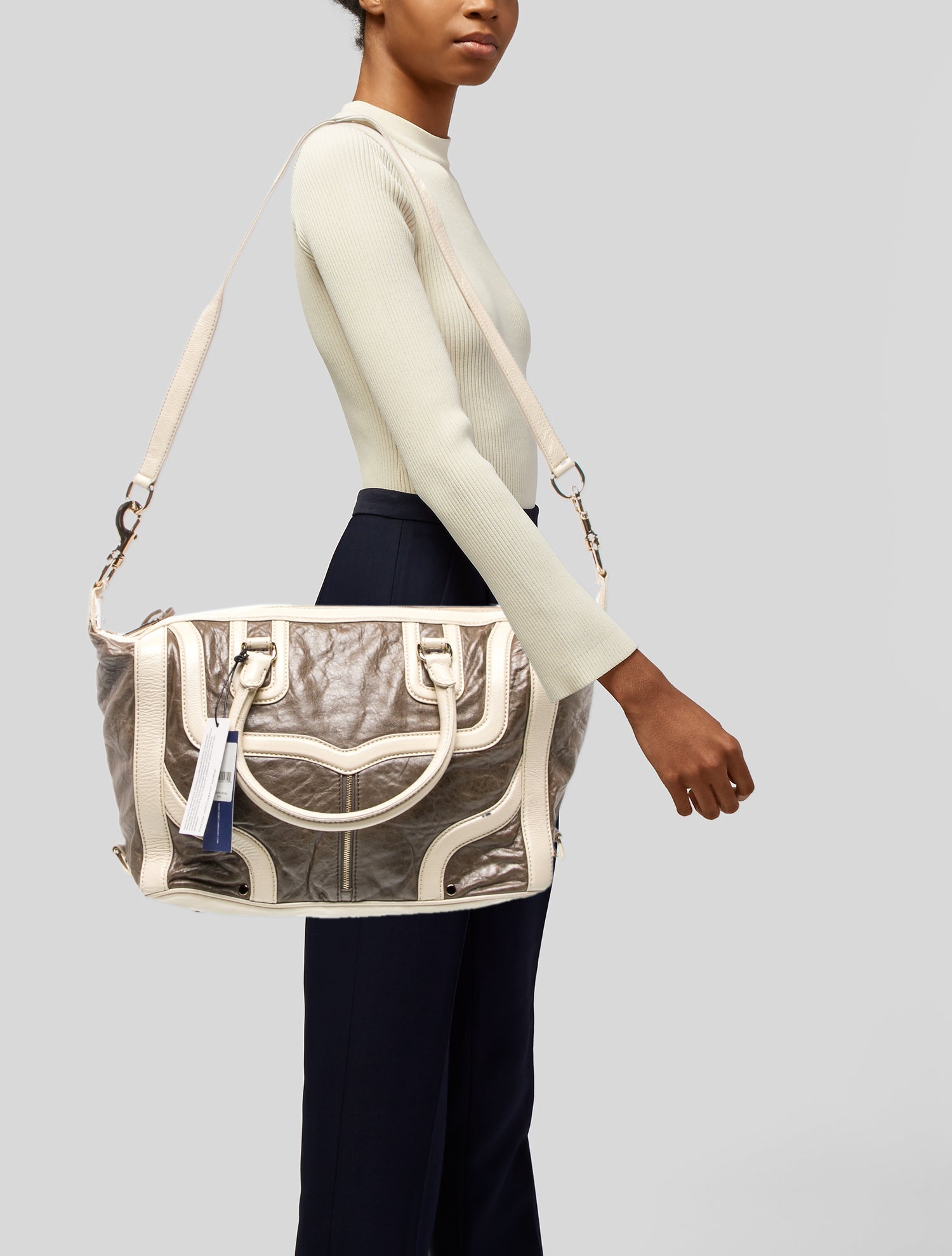 Rebecca Minkoff Leather Top Handle Bag w/ Tags