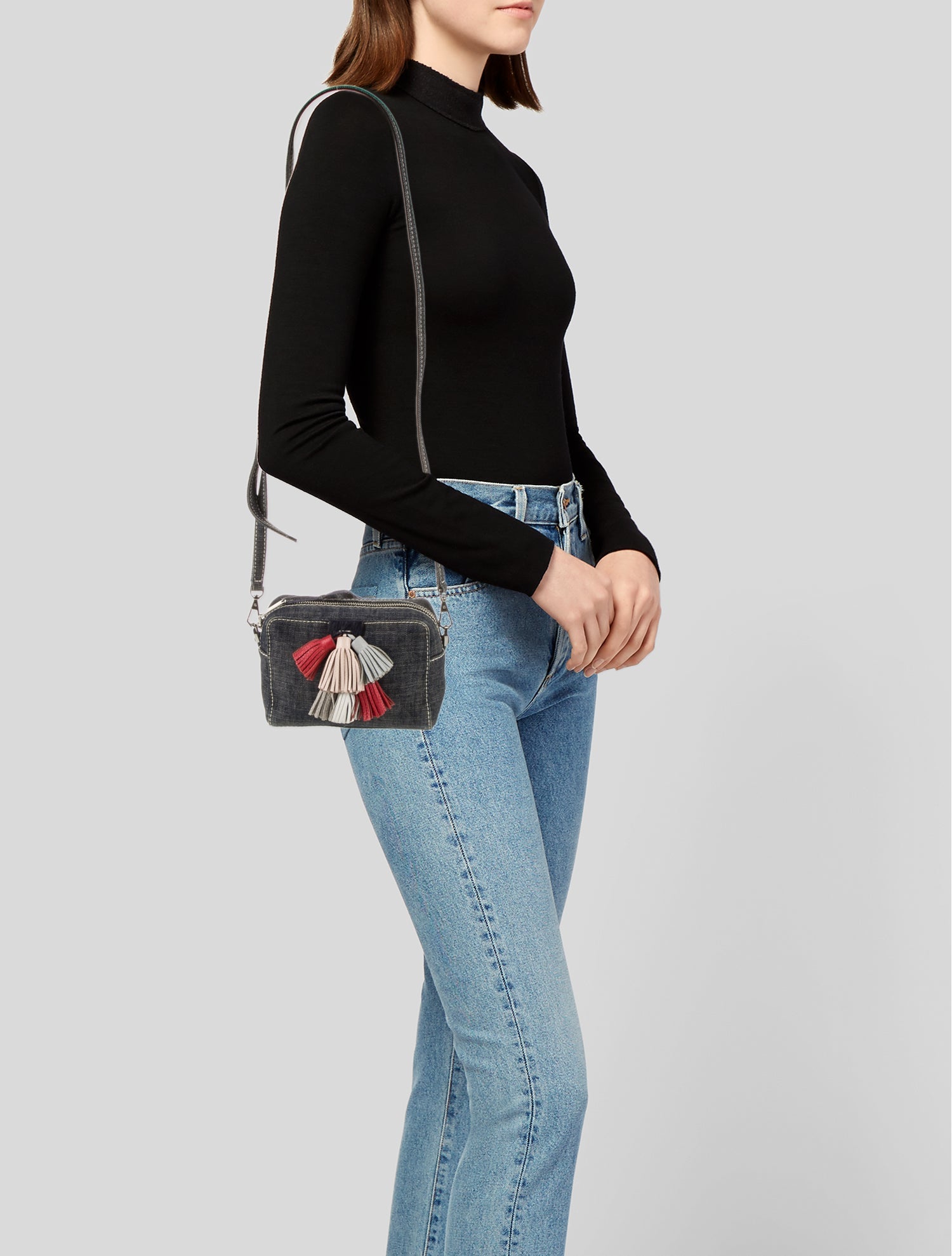 Rebecca Minkoff Denim Shoulder Bag