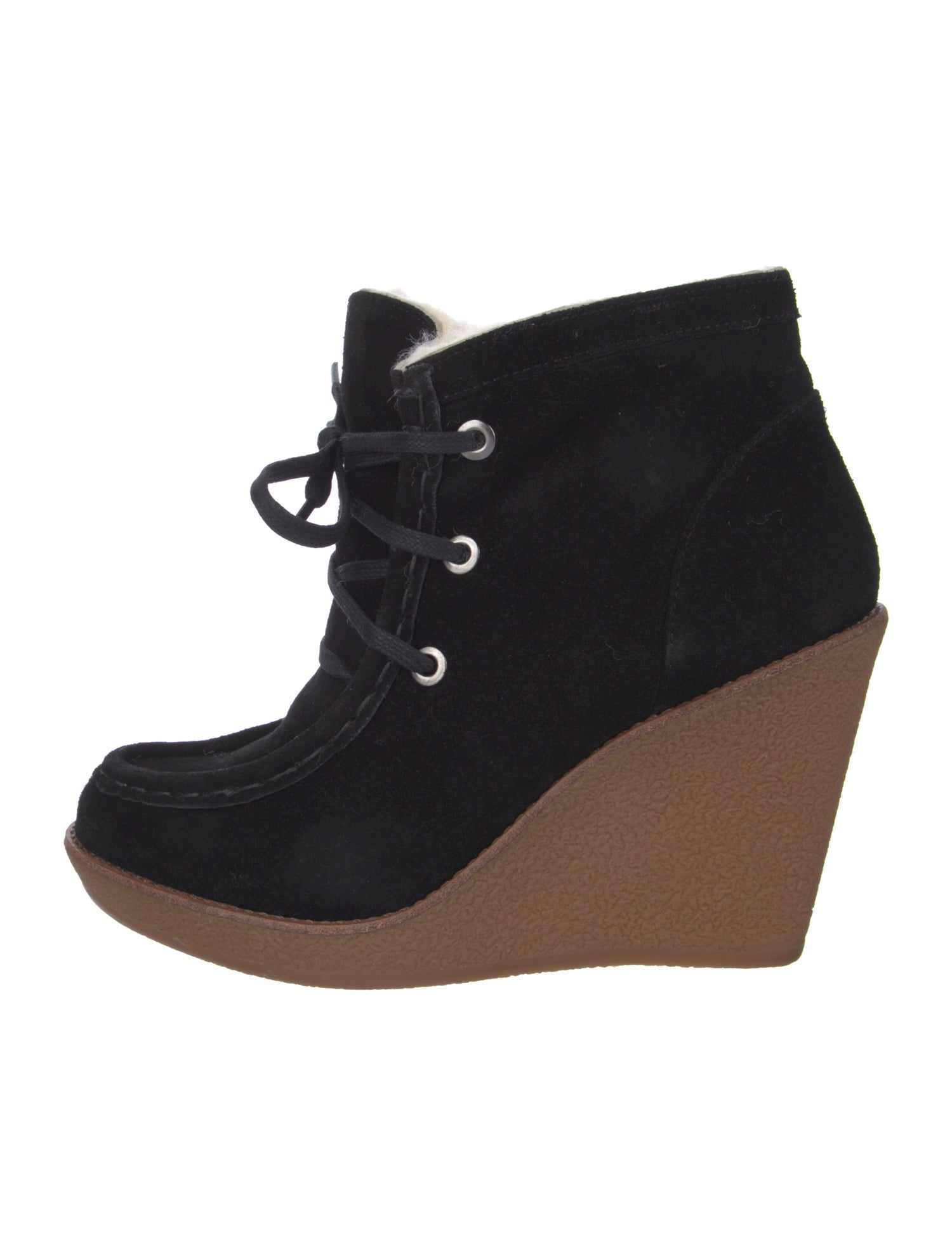 Rebecca Minkoff Suede Lace-Up Boots