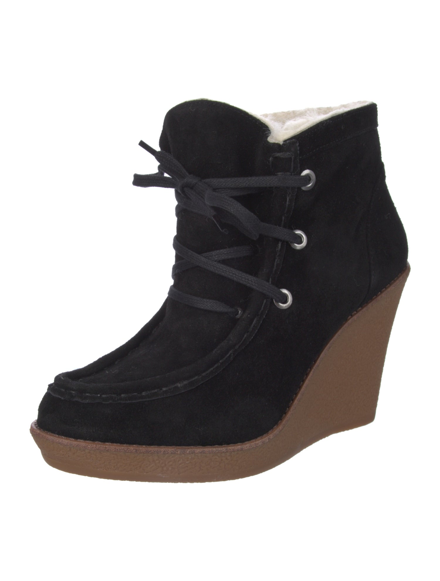 Rebecca Minkoff Suede Lace-Up Boots