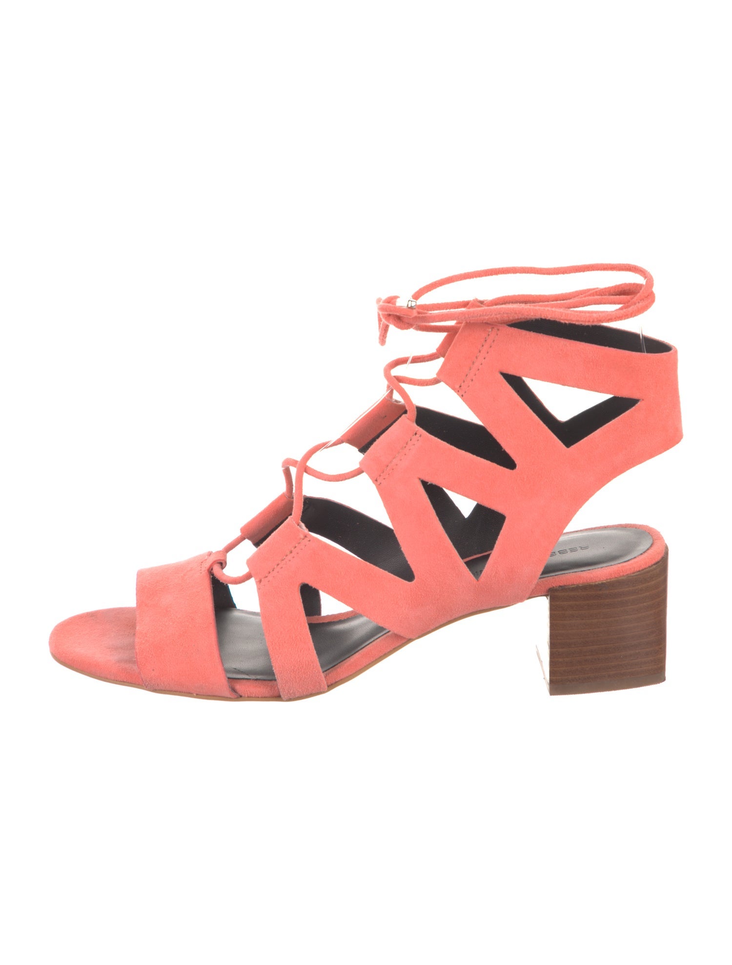 Rebecca Minkoff Suede Printed Gladiator Sandals