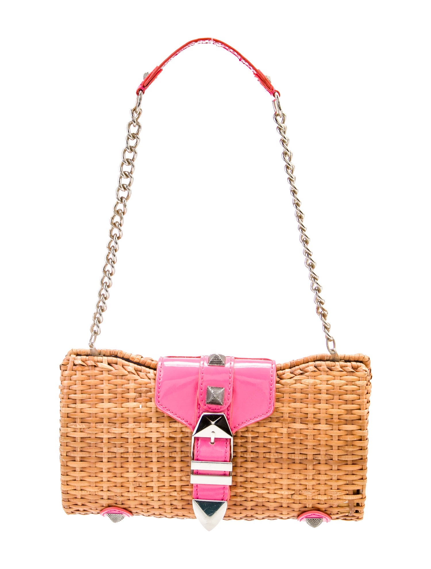 Rebecca Minkoff Wicker Shoulder Bag
