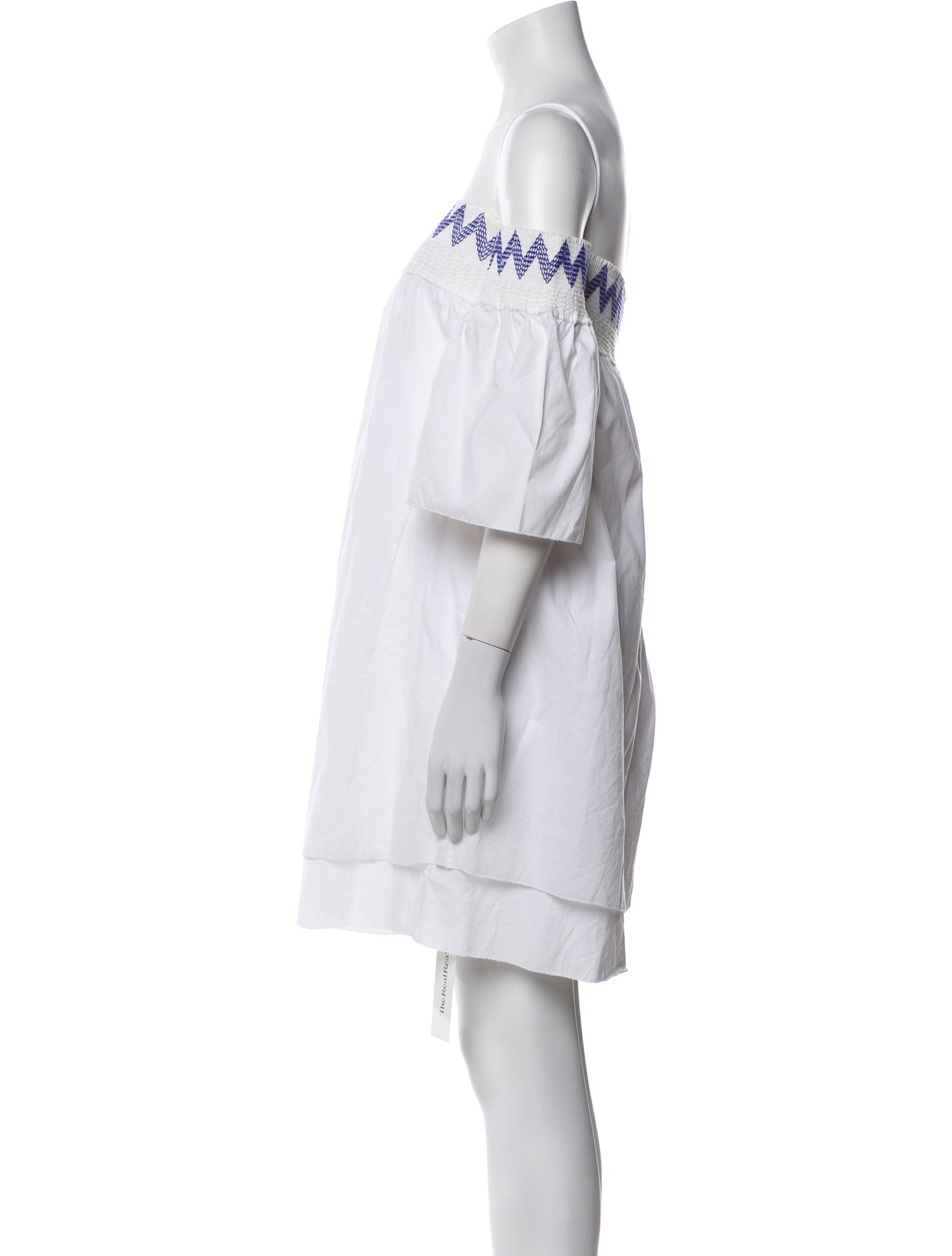 Rebecca Minkoff Off-The-Shoulder Mini Dress