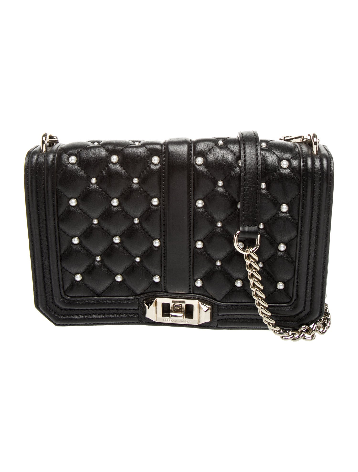 Rebecca Minkoff Faux Pearl Crossbody Bag