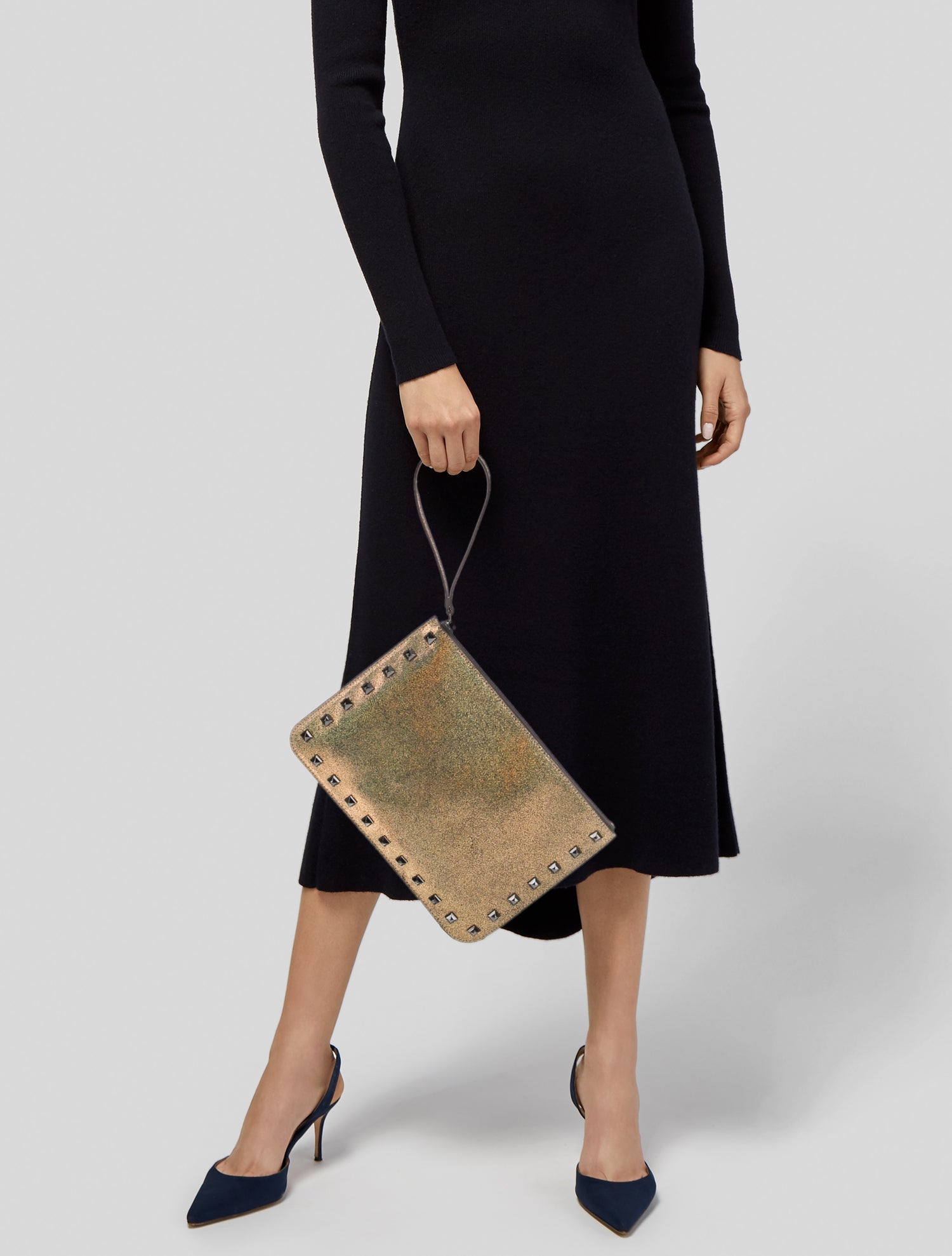 Rebecca Minkoff Leather Clutch w/ Tags