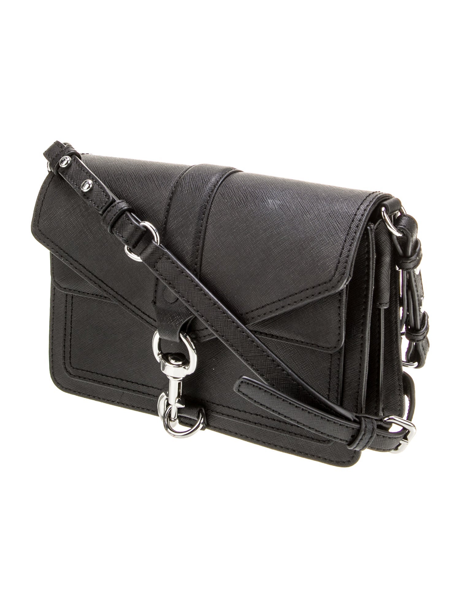 Rebecca Minkoff Saffiano Leather Crossbody Bag
