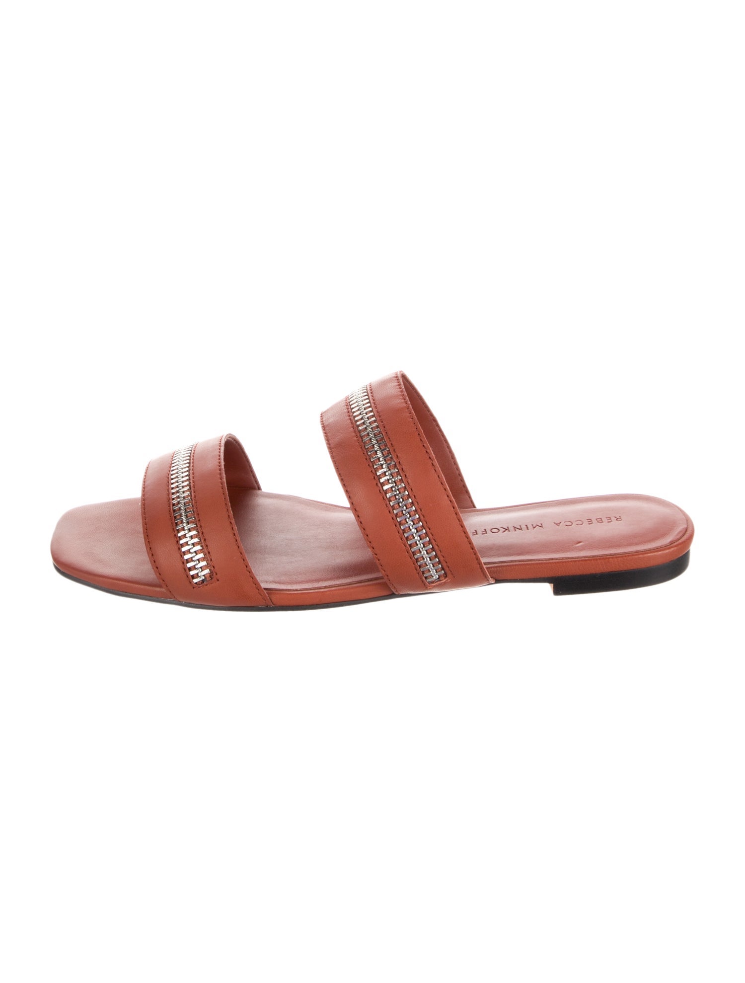 Rebecca Minkoff Leather Slides