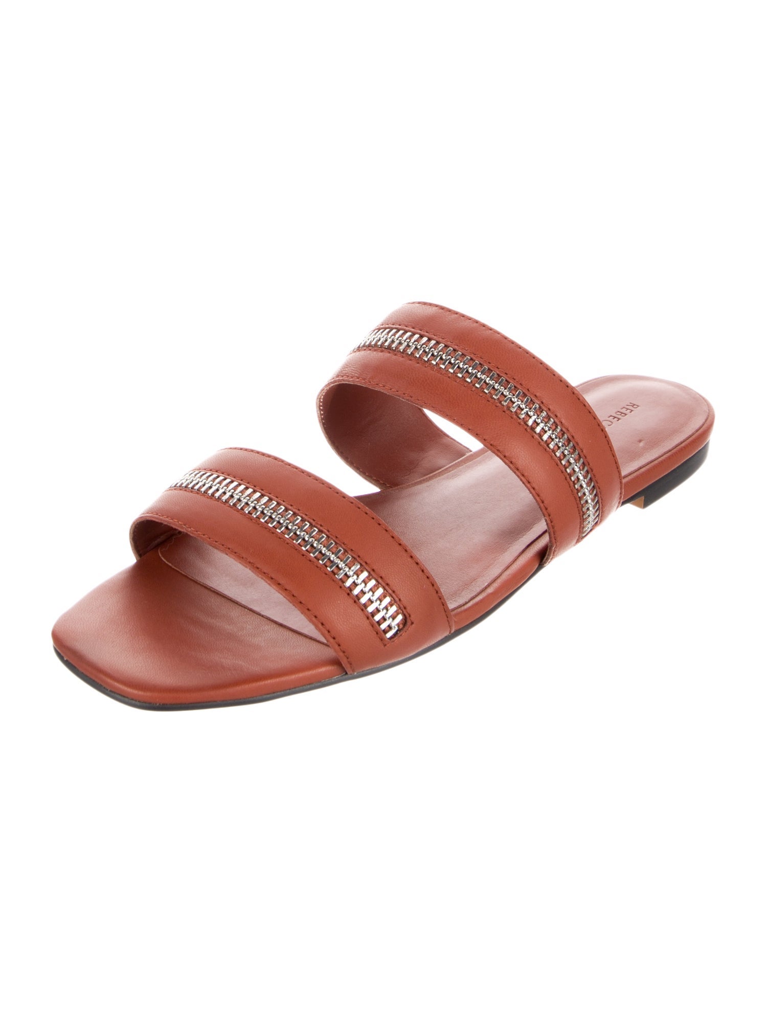 Rebecca Minkoff Leather Slides