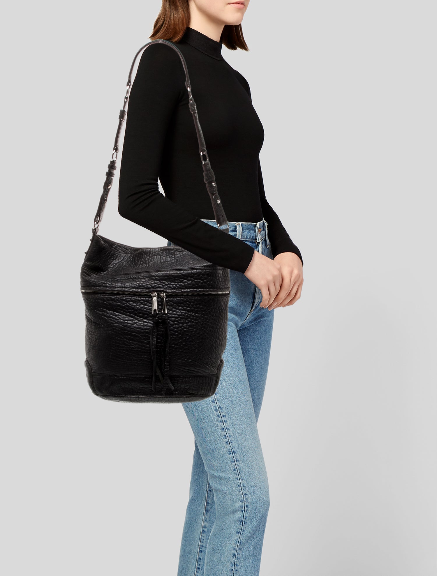 Rebecca Minkoff Leather Bucket Bag