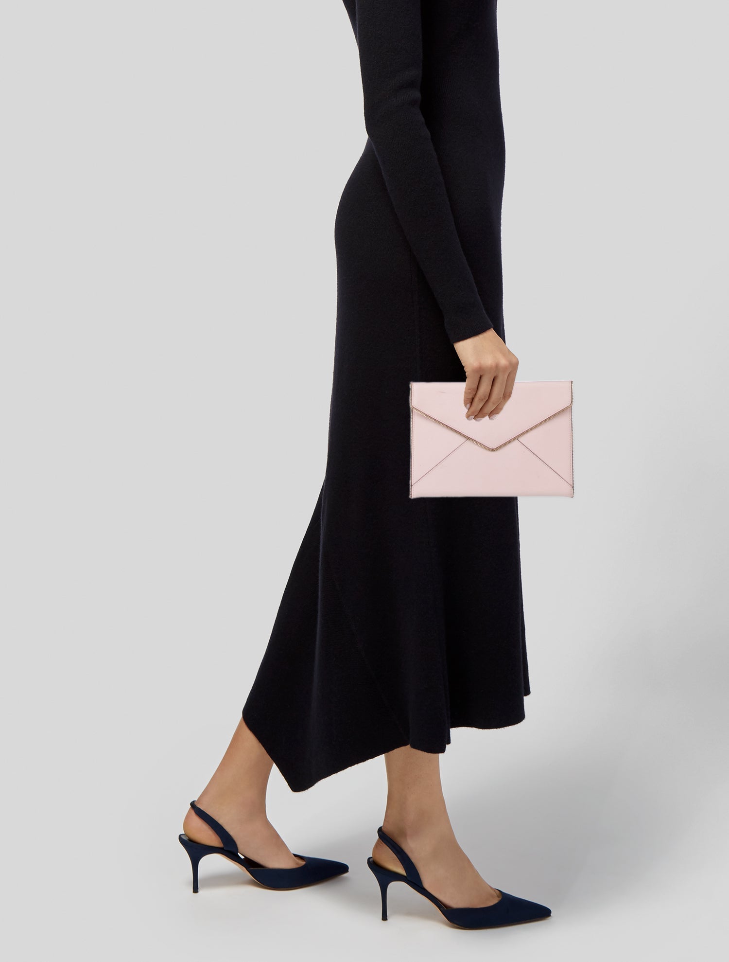 Rebecca Minkoff Saffiano Leather Clutch