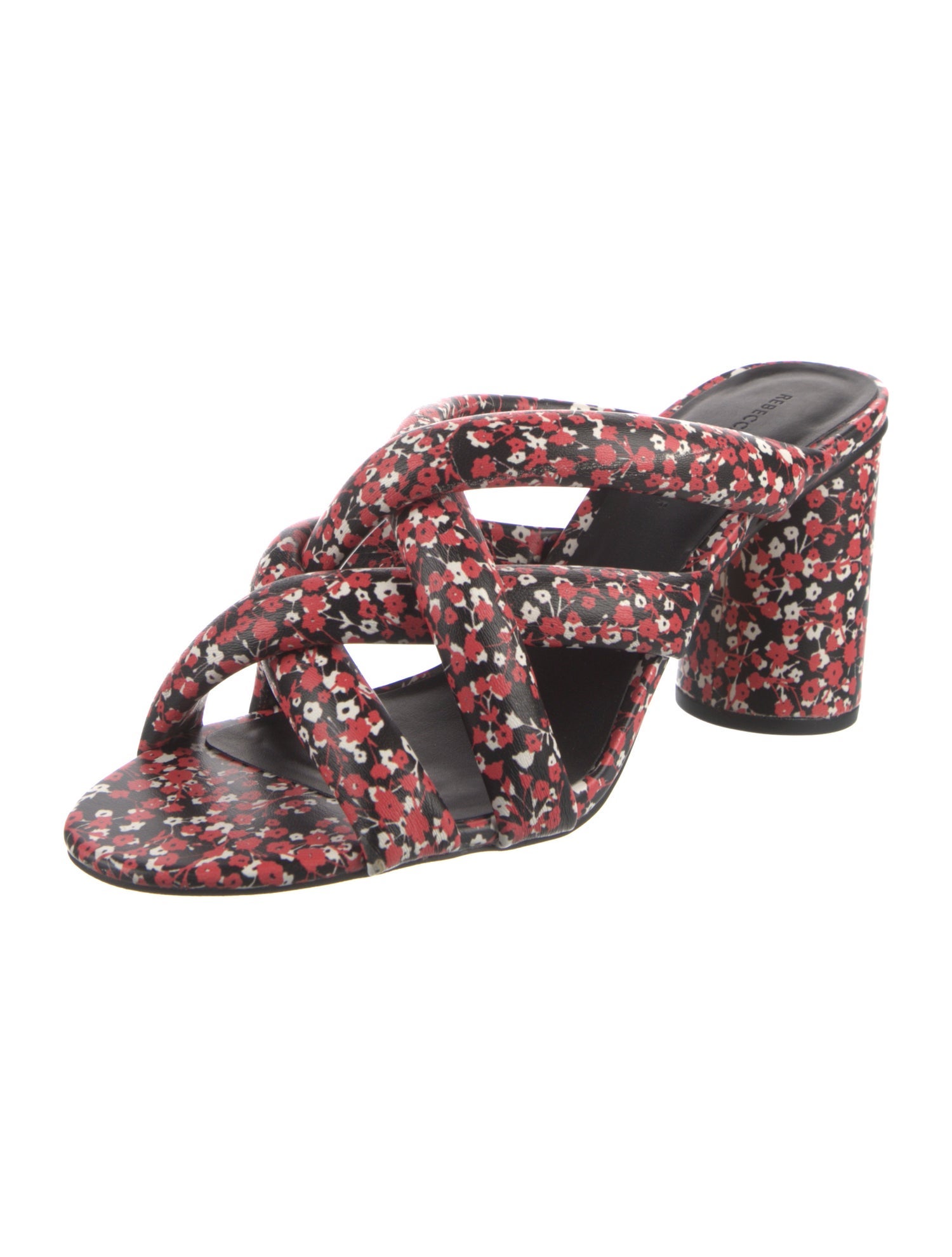 Rebecca Minkoff Leather Printed Slides