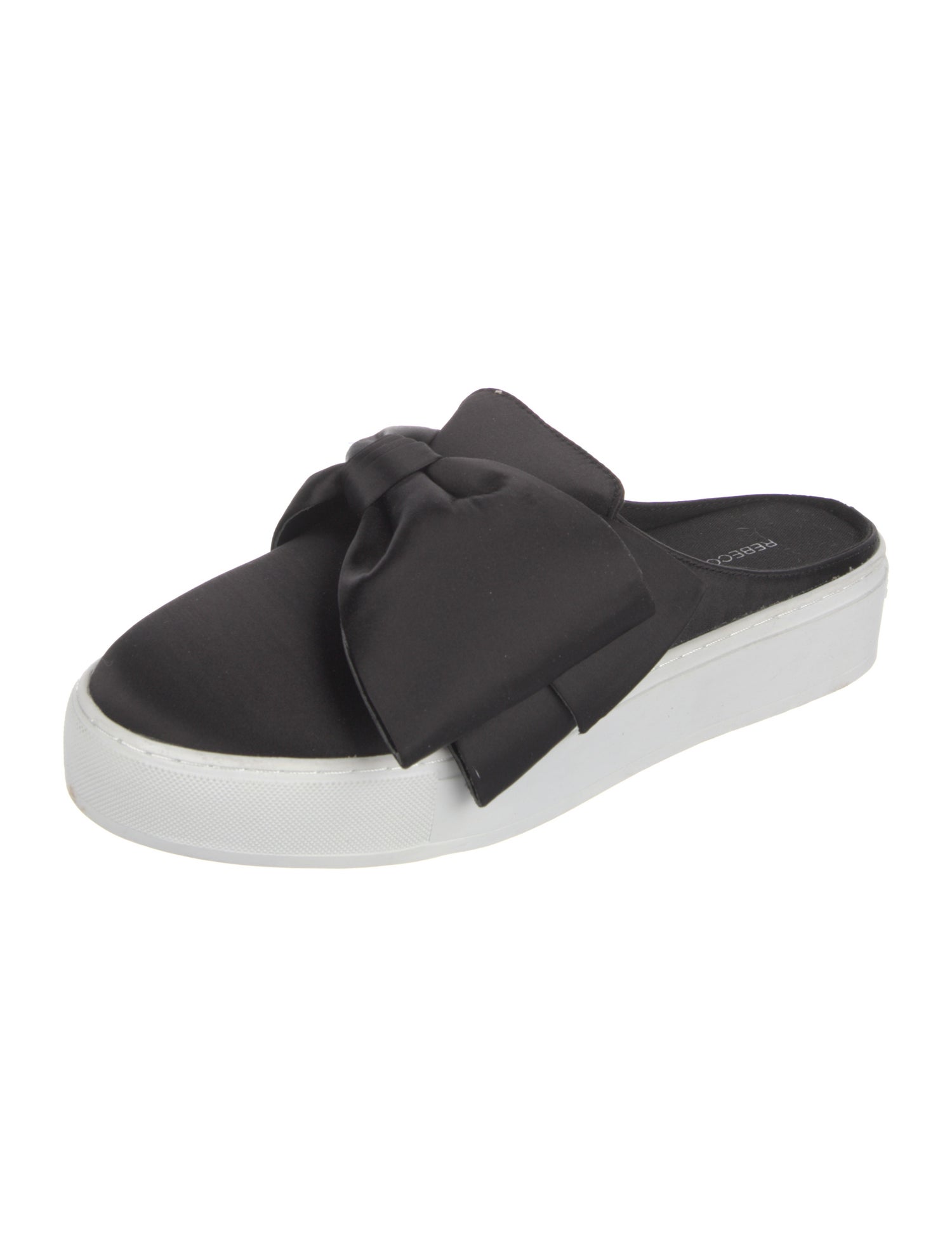 Rebecca Minkoff Satin Bow Accents Sneakers