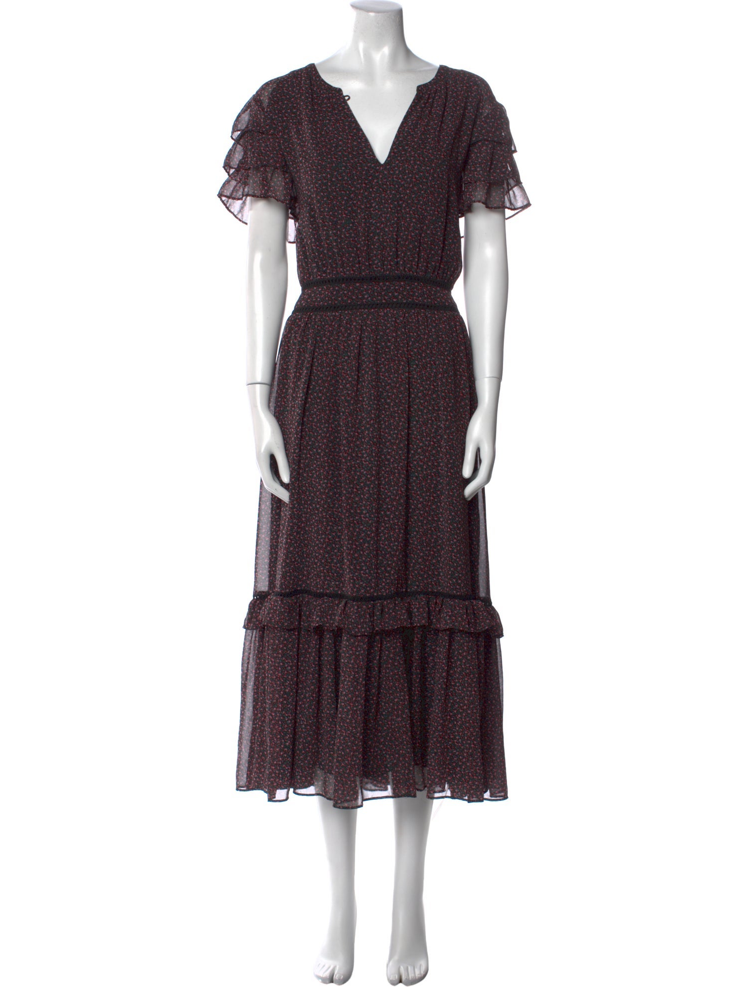 Rebecca Minkoff Printed Long Dress