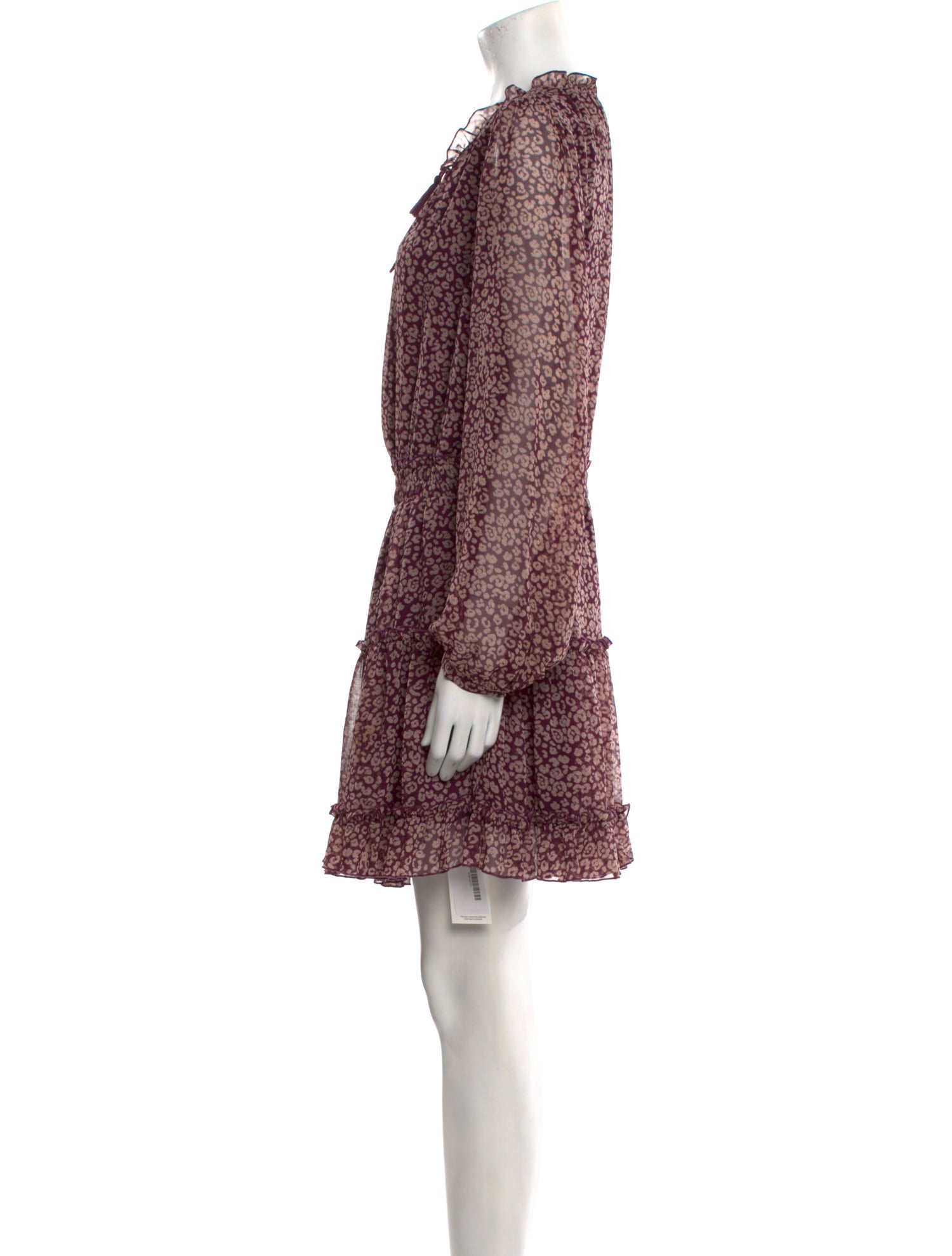 Rebecca Minkoff Animal Print Mini Dress