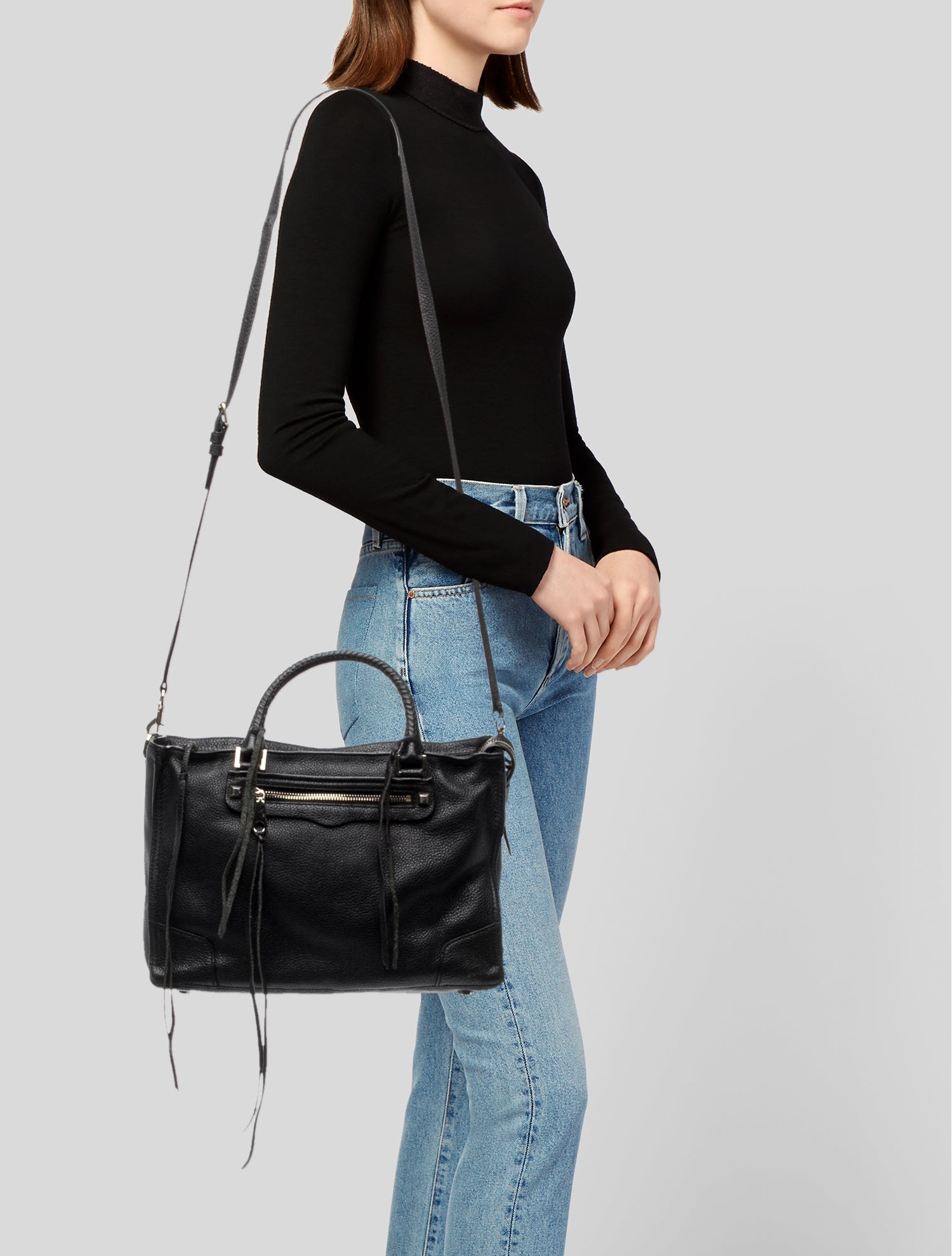 Rebecca Minkoff Leather Top Handle Bag