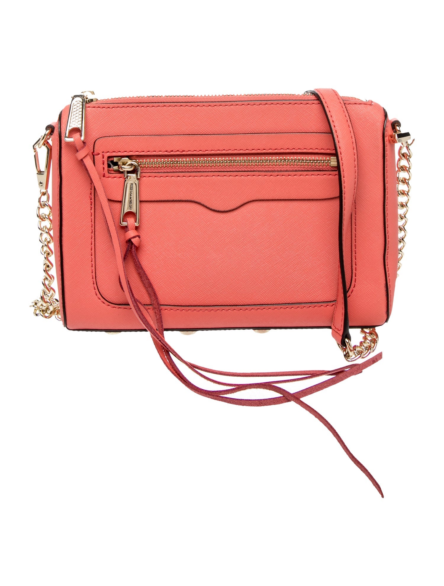 Rebecca Minkoff Saffiano Leather Shoulder Bag
