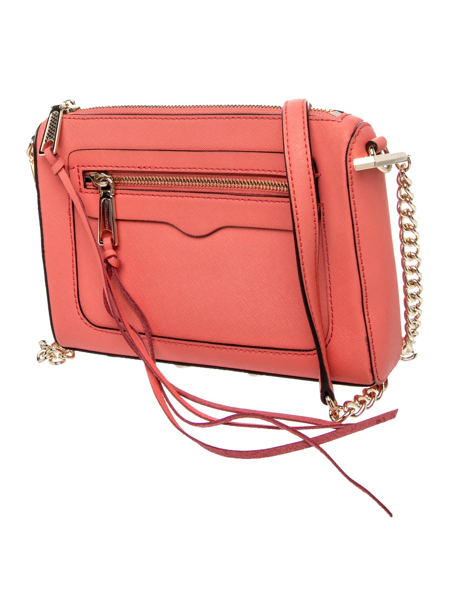 Rebecca Minkoff Saffiano Leather Shoulder Bag