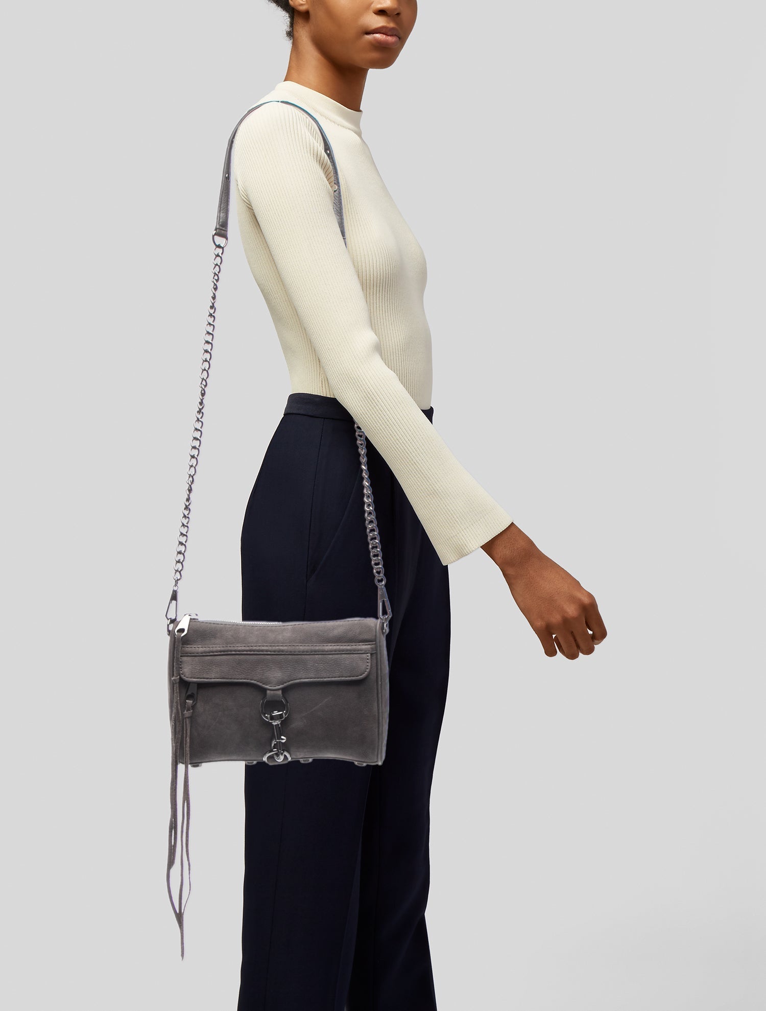 Rebecca Minkoff Suede Messenger Bag