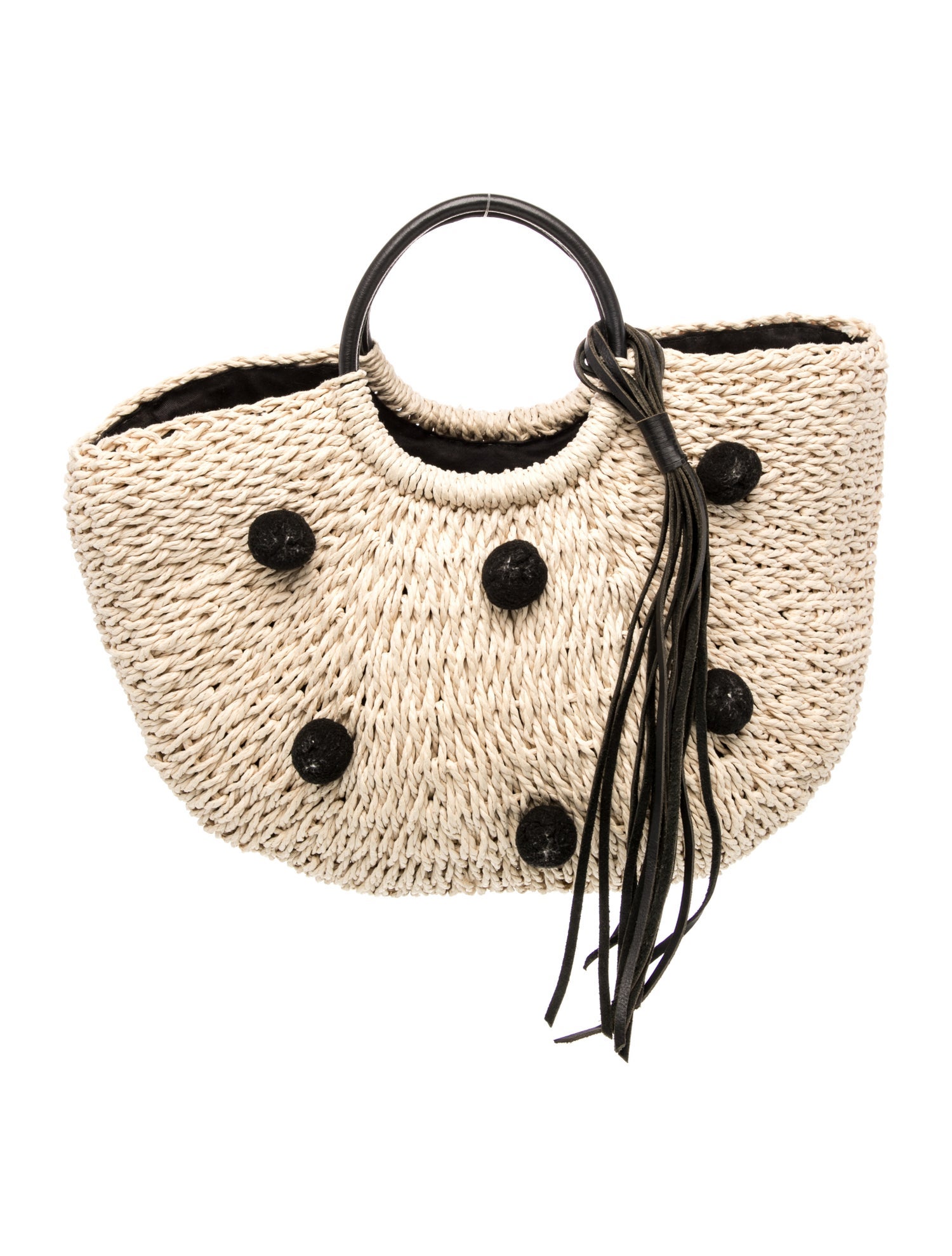 Rebecca Minkoff Raffia Top Handle Bag