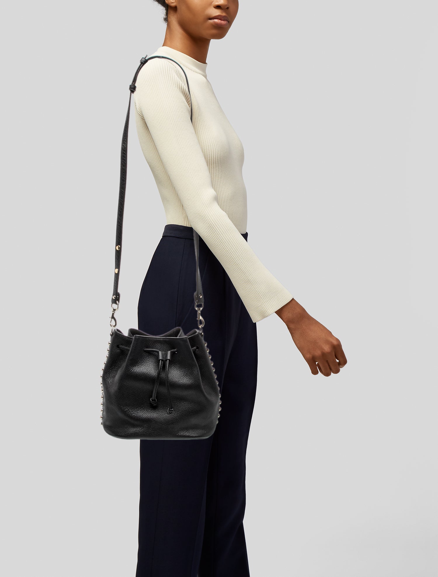 Rebecca Minkoff Leather Bucket Bag